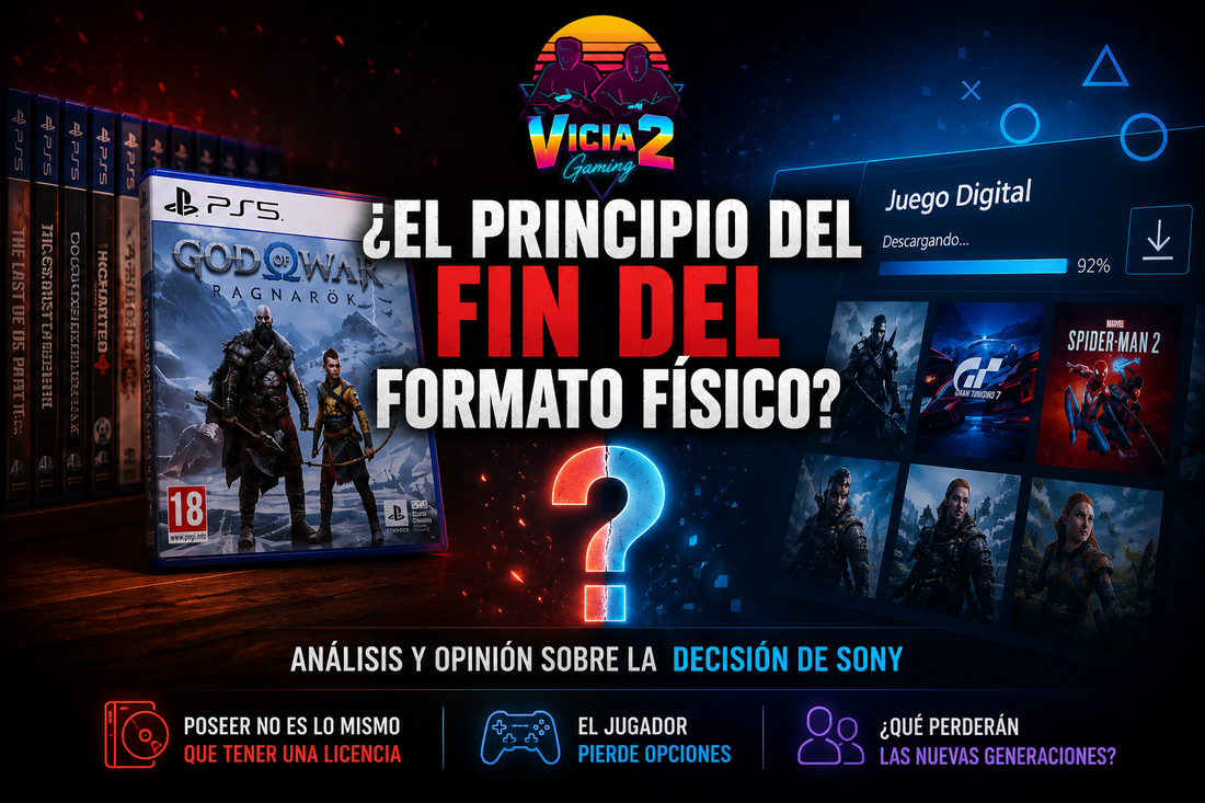 ¿El principio del fin del formato físico? Nuestra opinión sobre la decisión de Sony