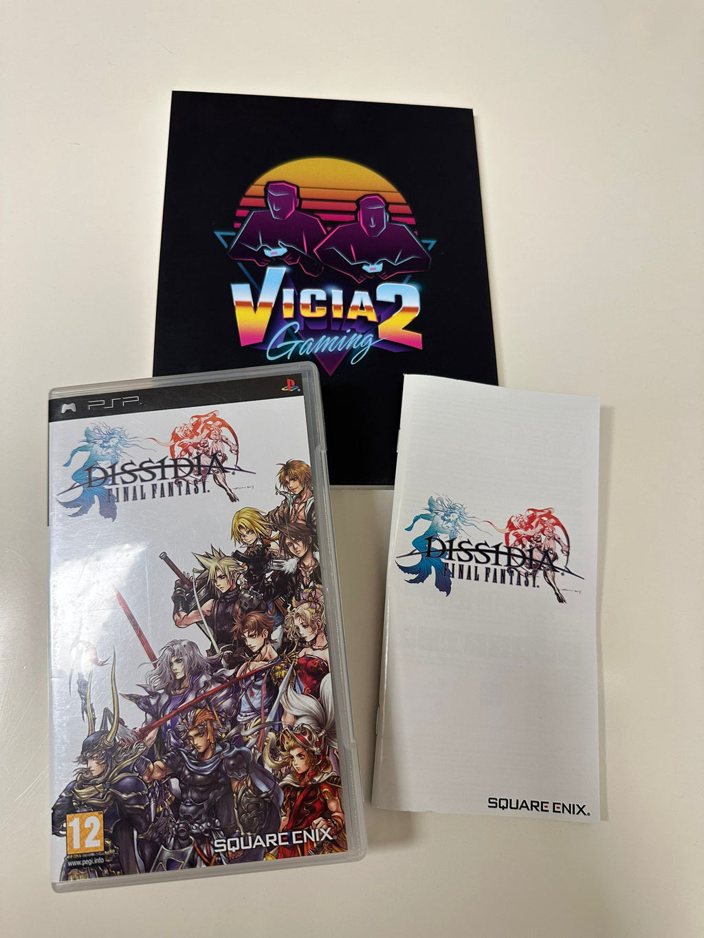 Caja Dissidia Final Fantasy PSP