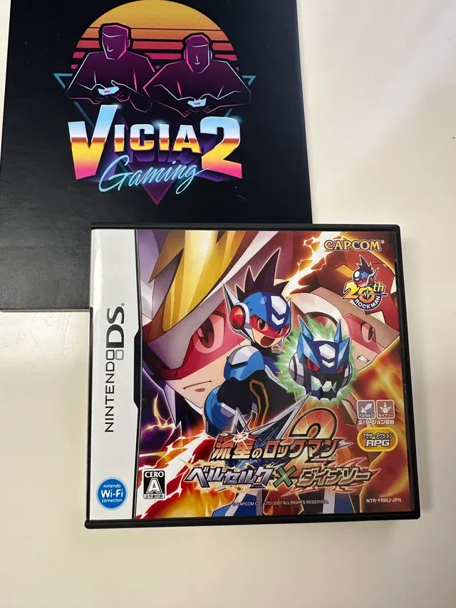 Rockman Star Force 2 Zerken X Saurian JAP COMPLETO