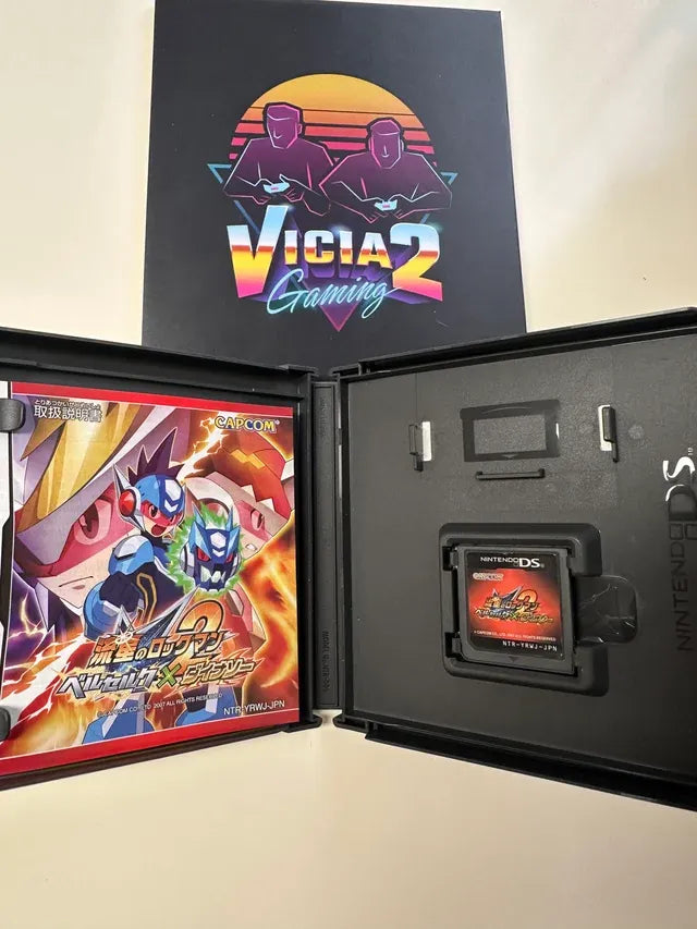Rockman Star Force 2 Zerken X Saurian JAP COMPLETO