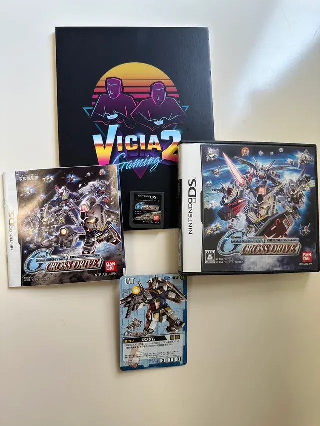 Gundam Generation Cross Drive JAP COMPLETO