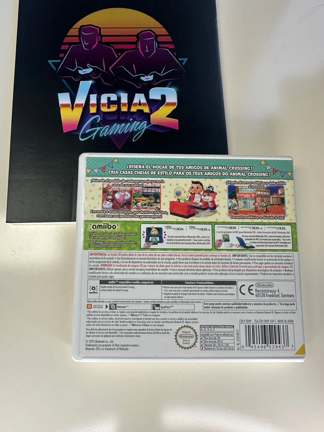 Animal Crossing Happy Home Designer JAP COMPLETO