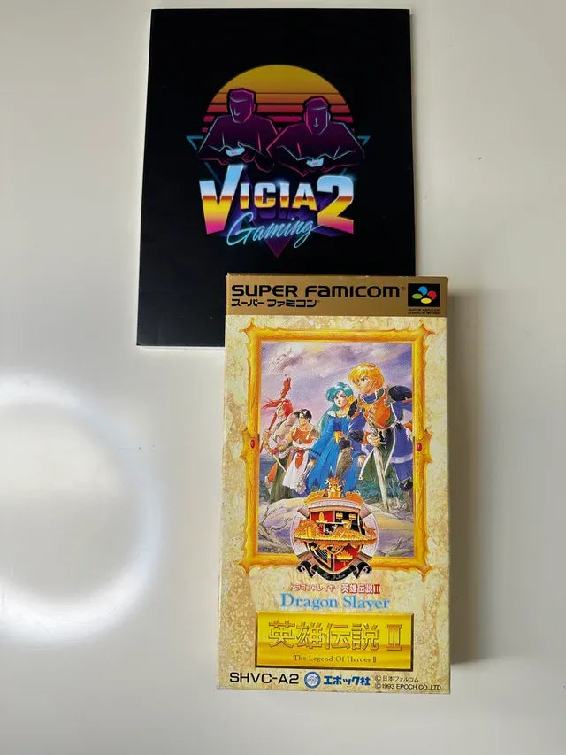 Dragon Slayer The Legend of Heroes II Super Famico (SIN MANUAL)