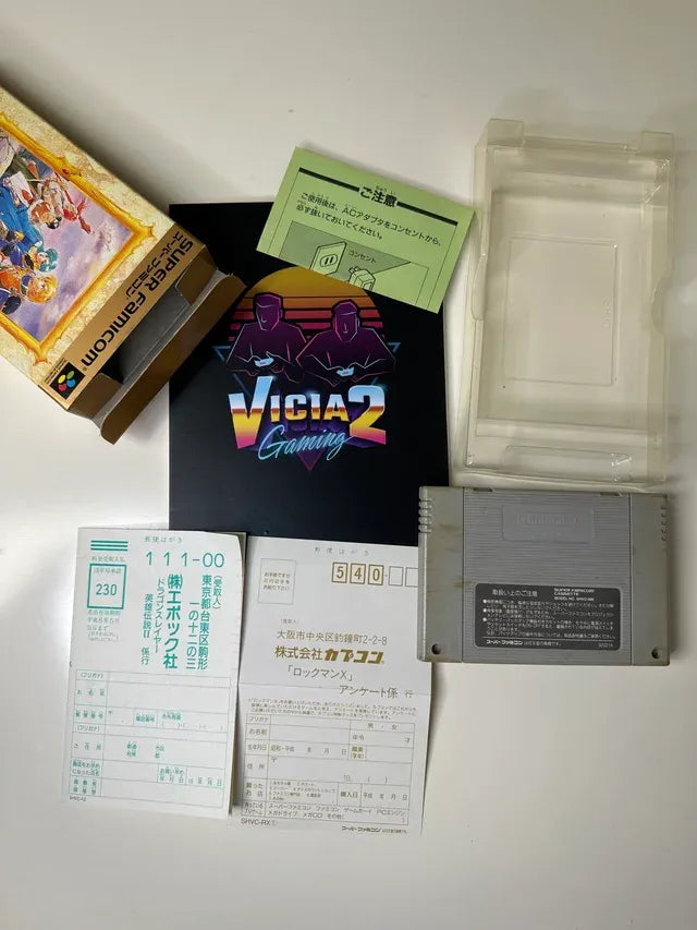 Dragon Slayer The Legend of Heroes II Super Famico (SIN MANUAL)