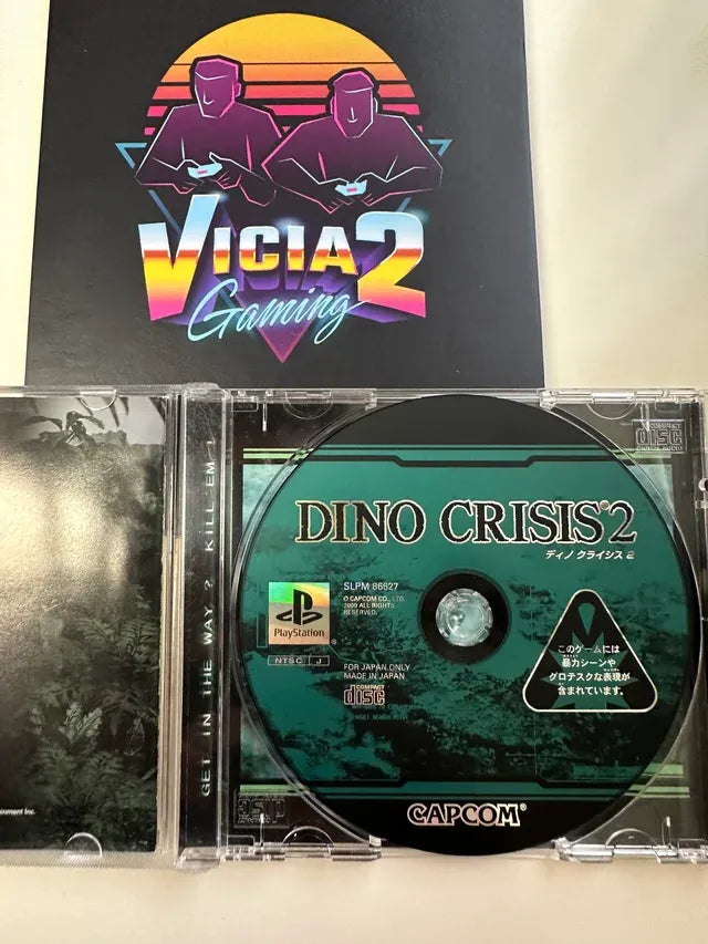 Dino Crisis 2 Playstation 1 Japonés