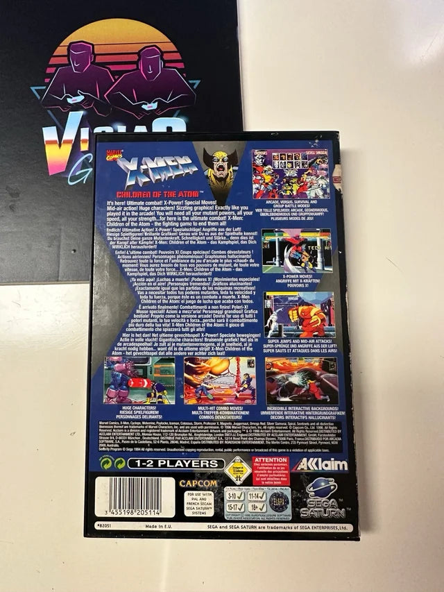 X-Men Children of the Atom Sega Saturn