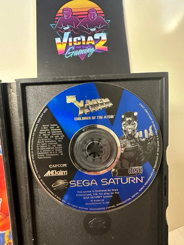 X-Men Children of the Atom Sega Saturn