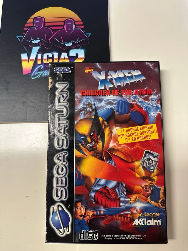 X-Men Children of the Atom Sega Saturn