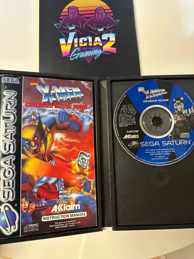 X-Men Children of the Atom Sega Saturn