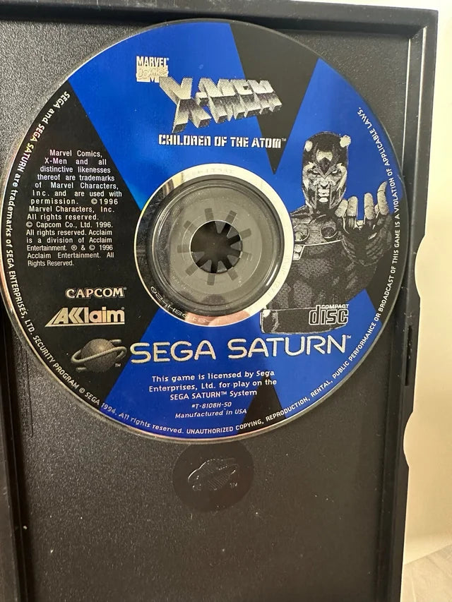 X-Men Children of the Atom Sega Saturn
