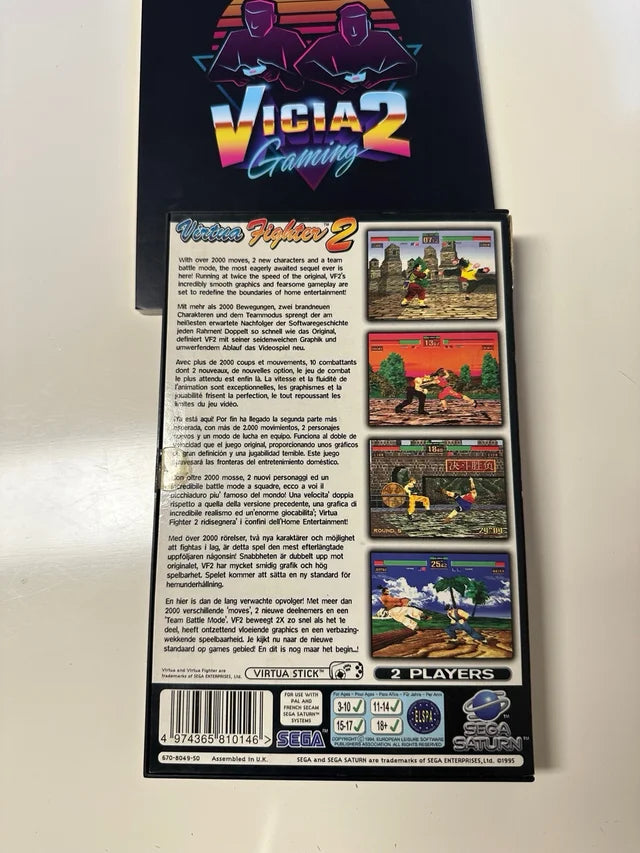 Virtua Fighter 2 Sega Saturn