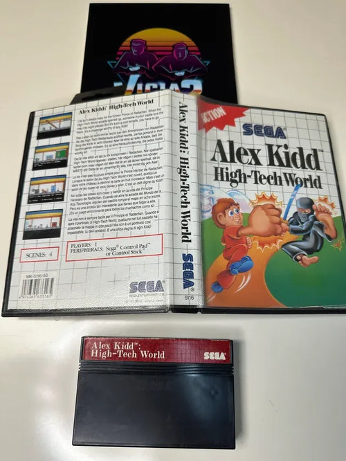 Alex Kidd High-Tech World (SIN MANUAL)