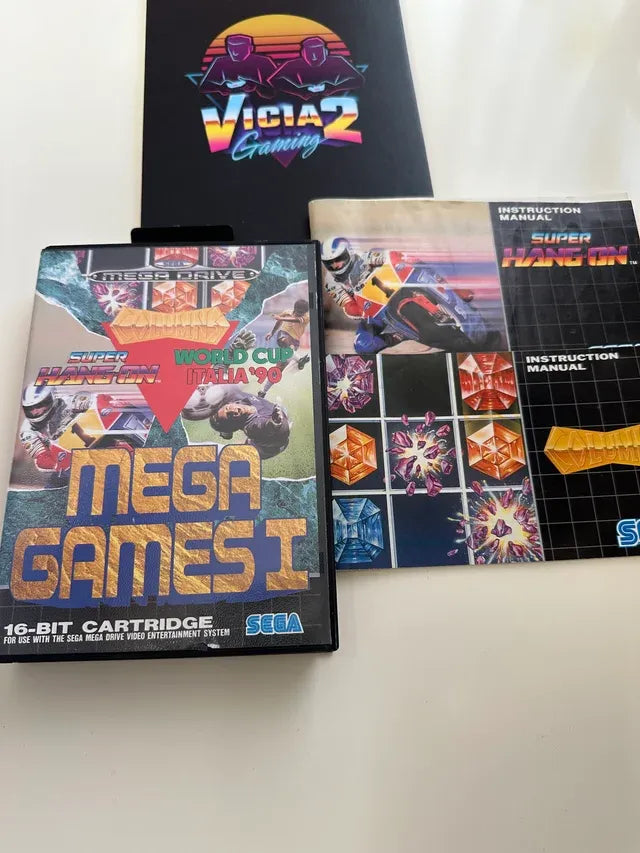 Mega Games I (2 MANUALES)