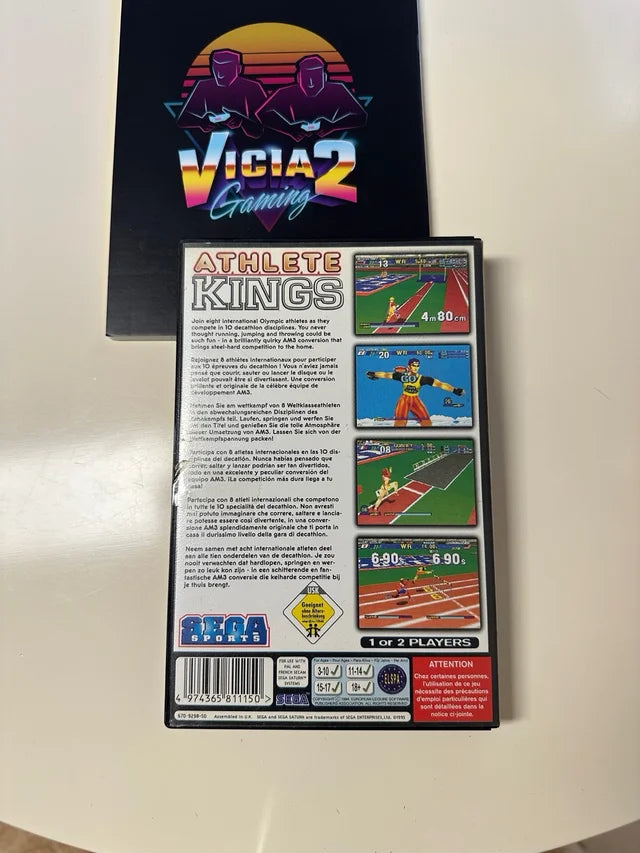 Athlete Kings Sega Saturn